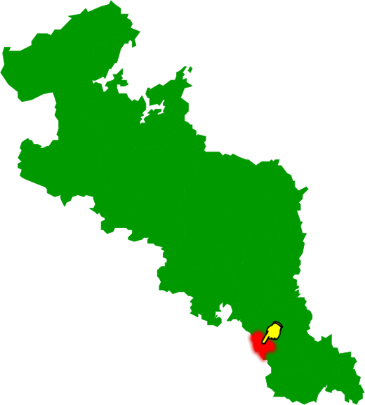 八幡市の場所を示す画像2