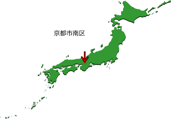 京都市南区の場所を示す画像3