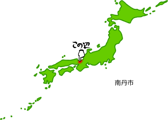 南丹市の場所を示す画像5