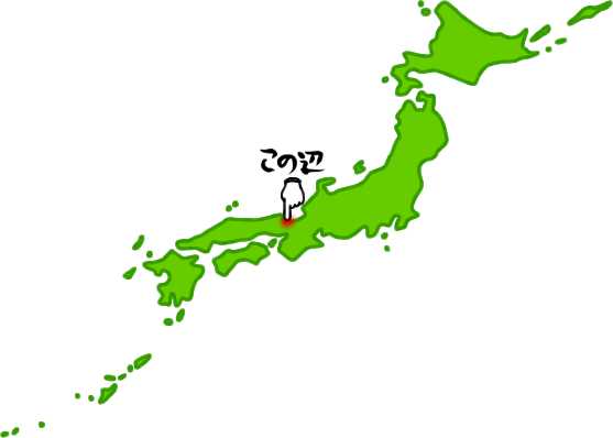 綾部市の場所を示す画像6