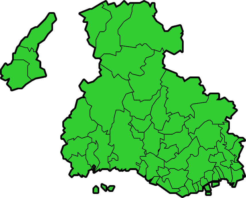 兵庫県のカラーバリエーション地図画像1