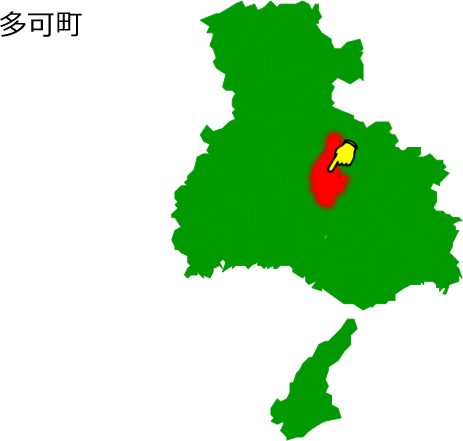 多可町の場所を示す画像1