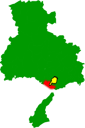 明石市の場所を示す画像2