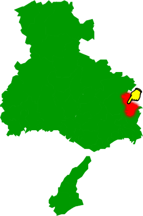 猪名川町の場所を示す画像2