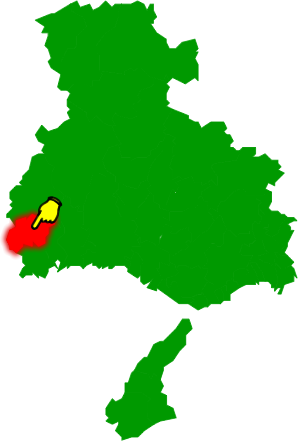 上郡町の場所を示す画像2