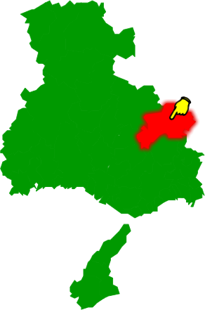 篠山市の場所を示す画像2