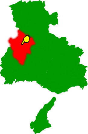 宍粟市の場所を示す画像2