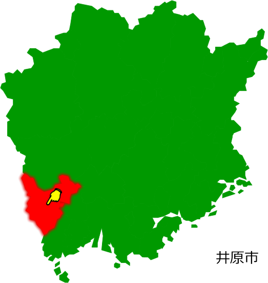 赤平市の場所を示す画像1