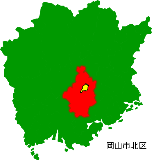 旭川市の場所を示す画像1