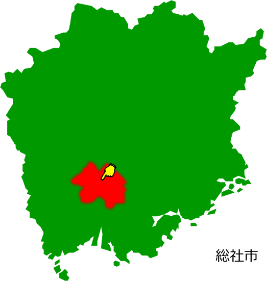 歌志内市の場所を示す画像1