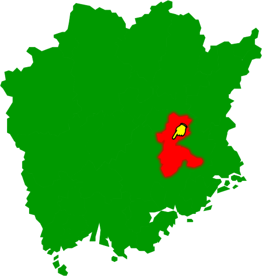 愛別町の場所を示す画像2