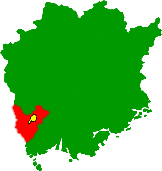 赤平市の場所を示す画像2