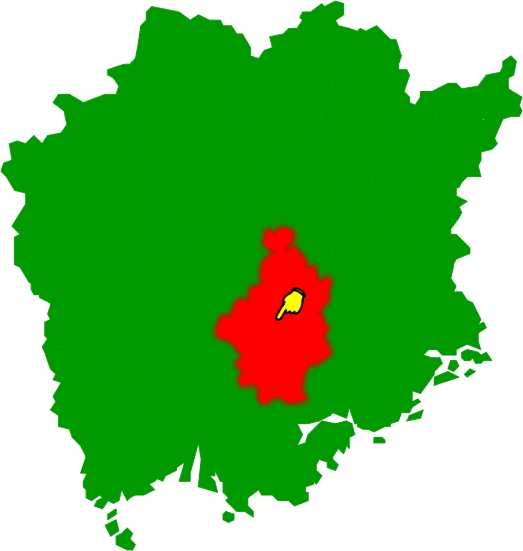 旭川市の場所を示す画像2