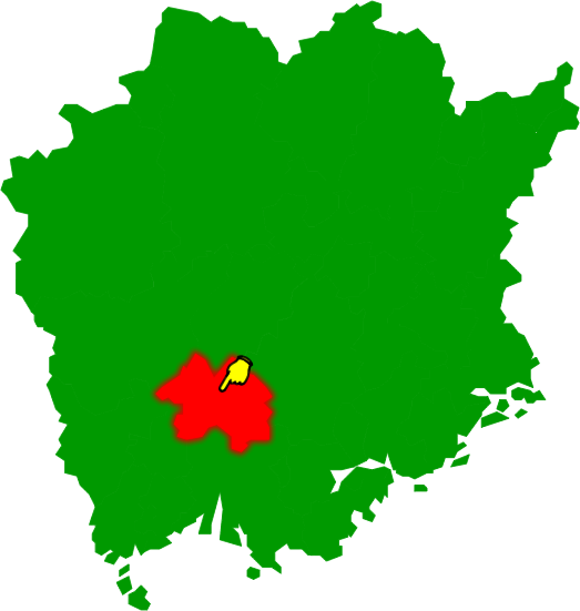 歌志内市の場所を示す画像2