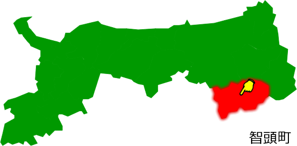 智頭町の場所を示す画像1