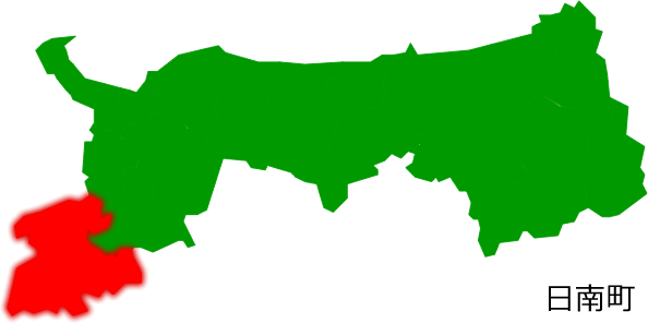 日南町の場所を示す画像2