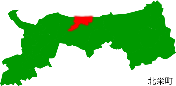 北栄町の場所を示す画像2