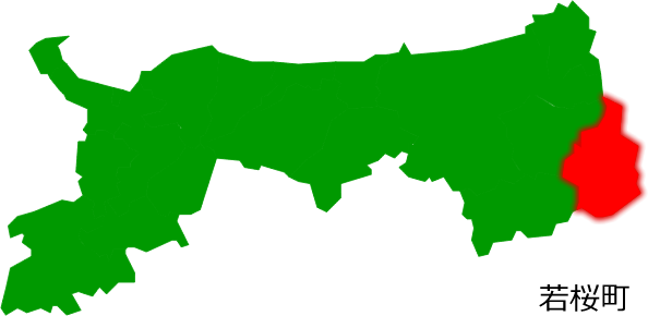 若桜町の場所を示す画像2
