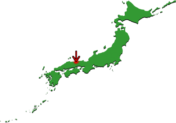 鳥取市の場所を示す画像4