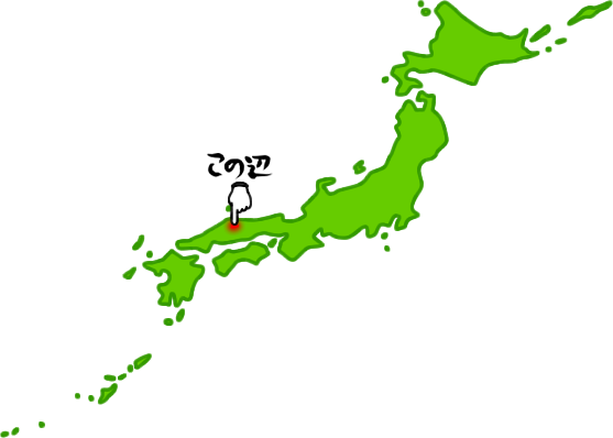 日南町の場所を示す画像6