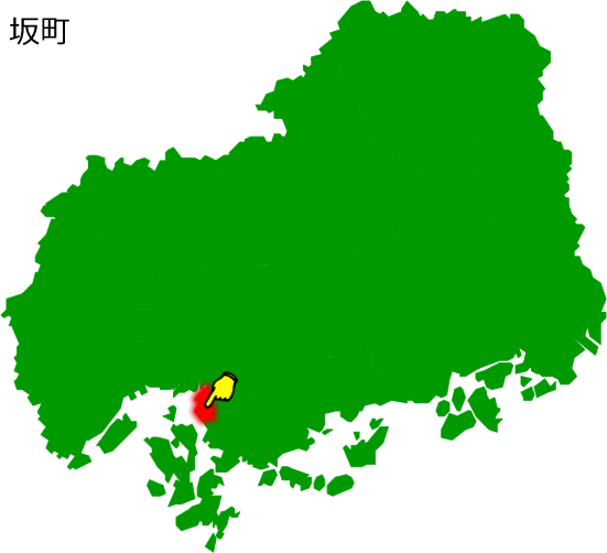 坂町の場所を示す画像1