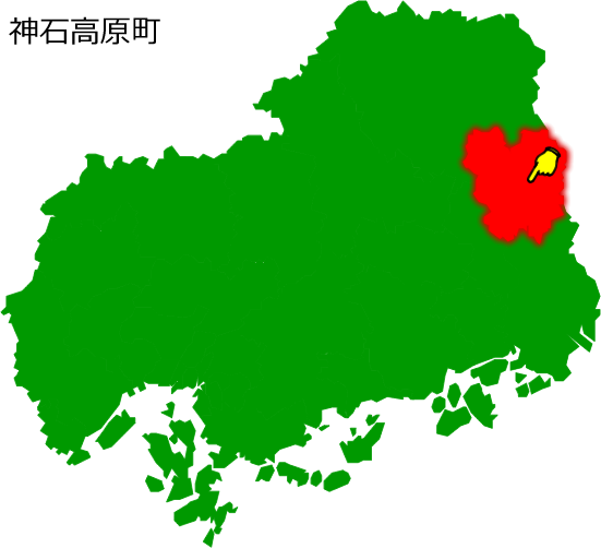 神石高原町の場所を示す画像1