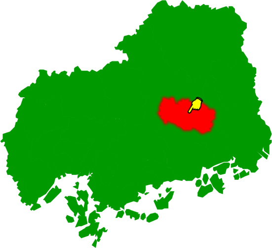 世羅町の場所を示す画像2