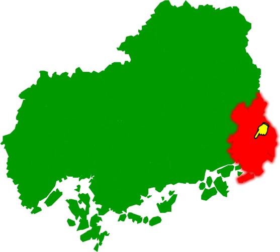 福山市の場所を示す画像2