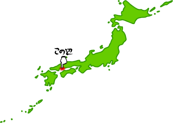 呉市の場所を示す画像6