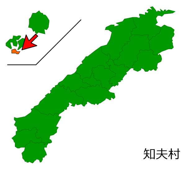 島根県知夫村の場所を示す画像