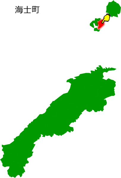 海士町の場所を示す画像1