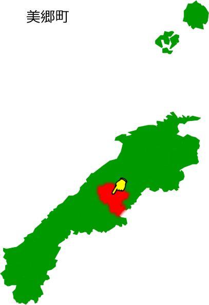 美郷町の場所を示す画像1