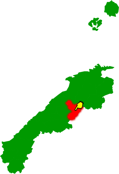 飯南町の場所を示す画像2