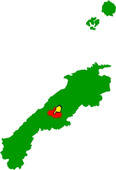 川本町の場所を示す画像2