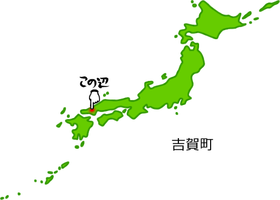 吉賀町の場所を示す画像5