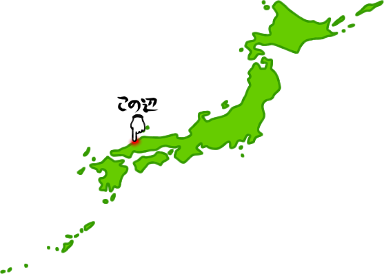 大田市の場所を示す画像6