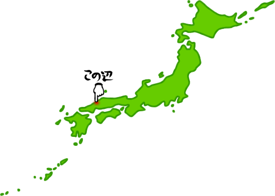 川本町の場所を示す画像6