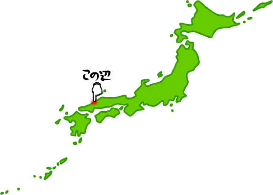 江津市の場所を示す画像6