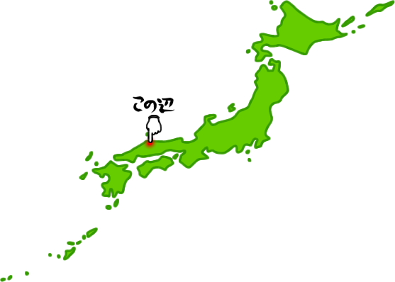 安来市の場所を示す画像6