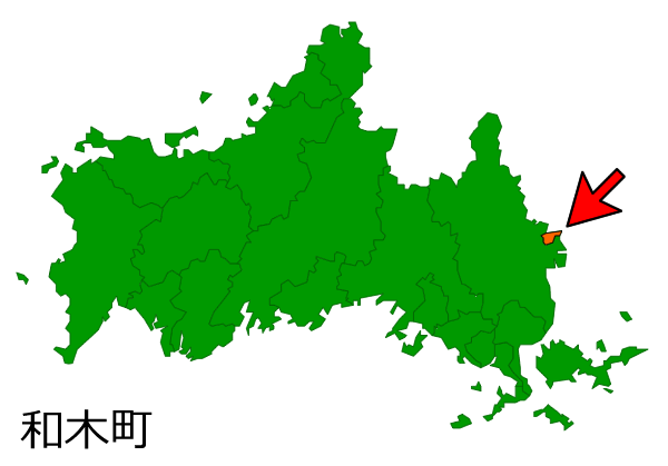 山口県和木町の場所を示す画像