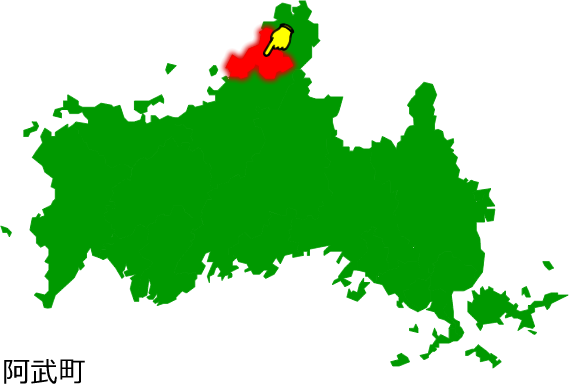 阿武町の場所を示す画像1