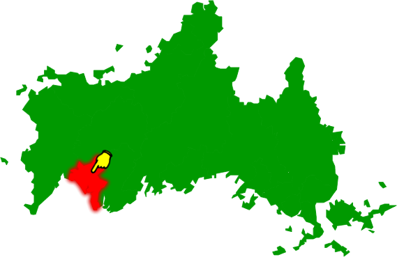 山陽小野田市の場所を示す画像2