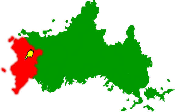 下関市の場所を示す画像2