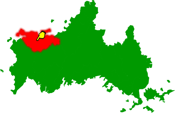 長門市の場所を示す画像2