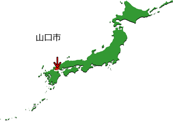 山口市の場所を示す画像3