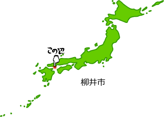 柳井市の場所を示す画像5