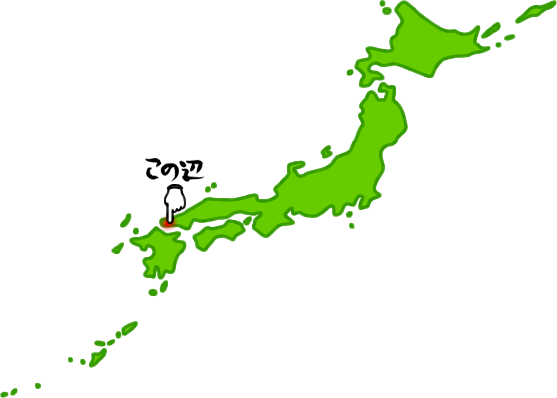 美祢市の場所を示す画像6