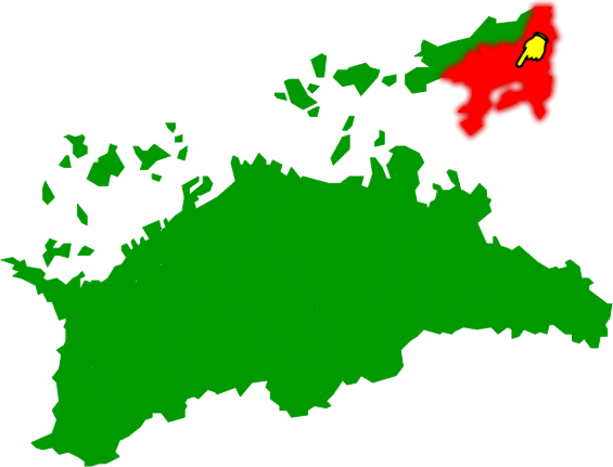 小豆島町の場所を示す画像2