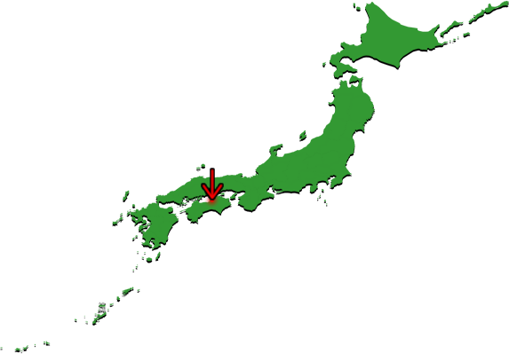 観音寺市の場所を示す画像4