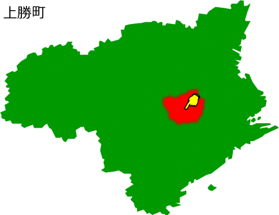 上勝町の場所を示す画像1